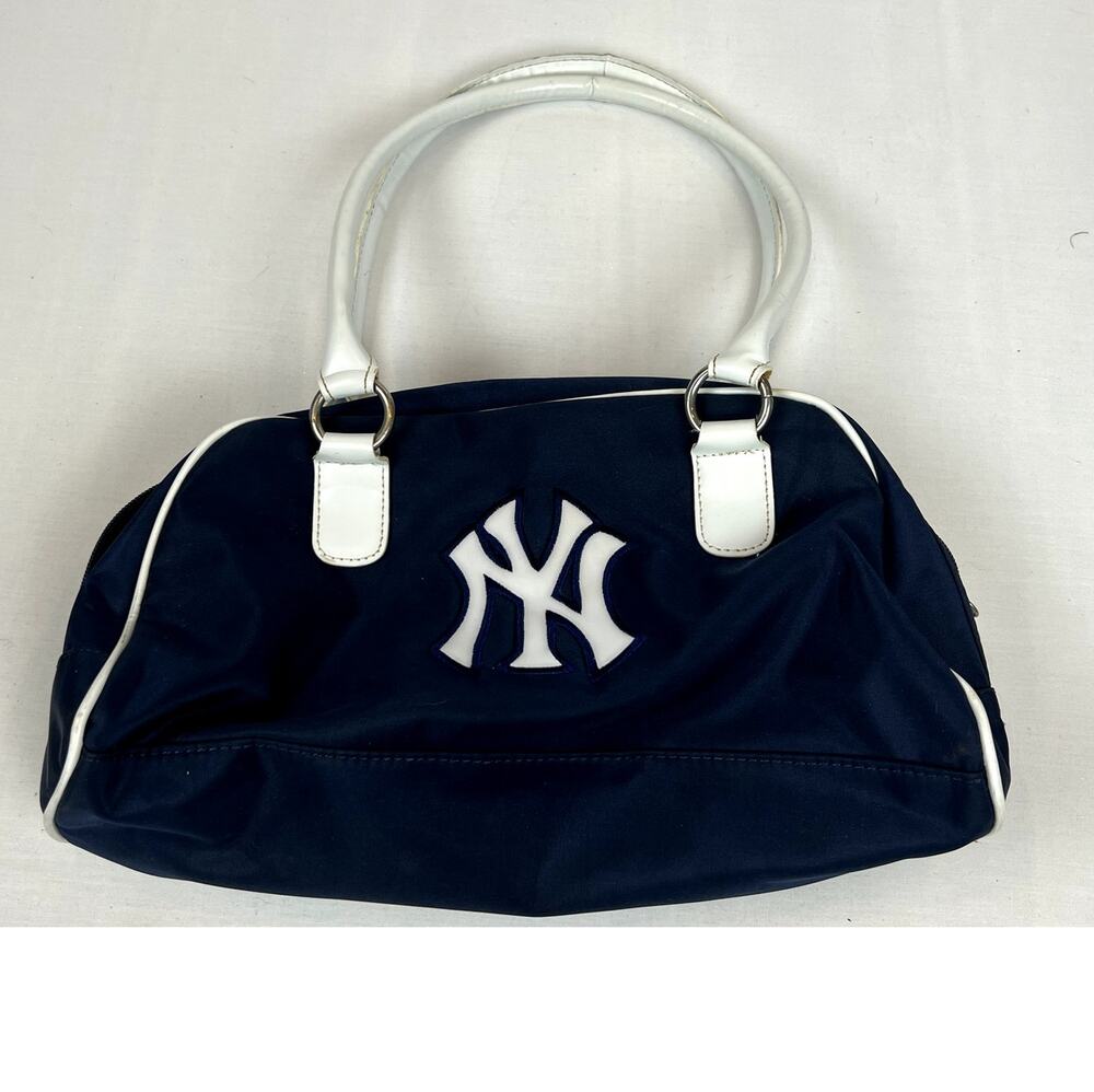 New York Yankees Navy & White Shoulder Bag